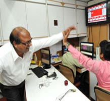 Sensex up 100 points; HDFC Bank up 1%